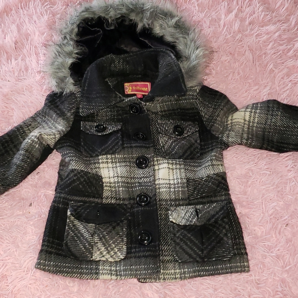 Black and white jacket